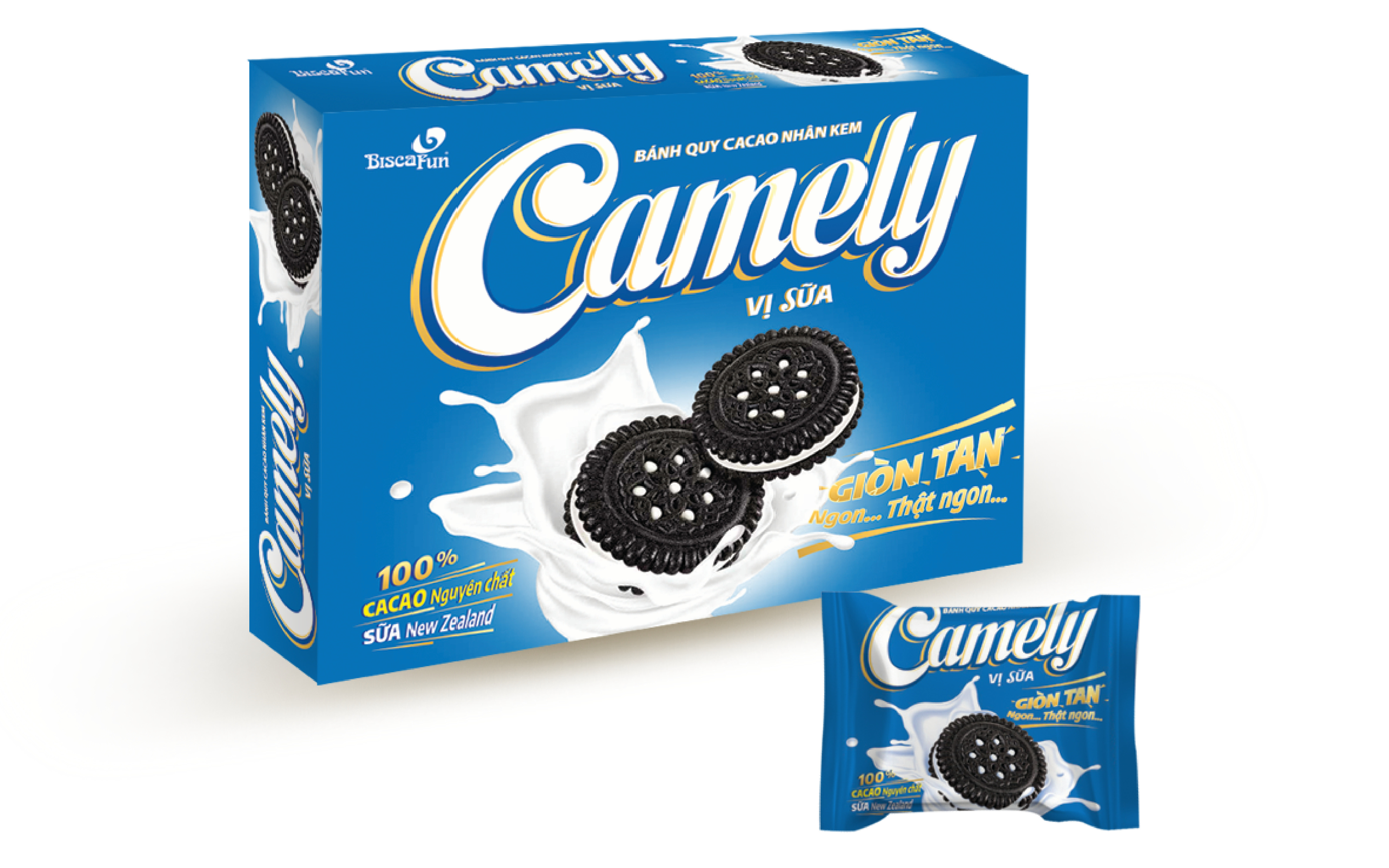 Camely 280g (Nhân kem sữa)