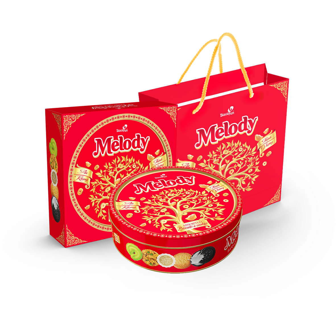 MELODY 350g - ĐỎ MAY MẮN